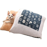 Removable Dog Cat Bed Sleeping Bag