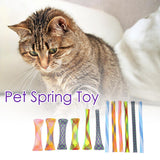 12pcs Cat Toy 6cm-13cm Plastic Flexible Colorful