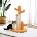 2 Size Cactus Style Cat Tree House Climbing Stratching