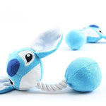 Plush Cartoon Cute Dog Rope Knot Toy