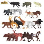 1Pcs Mini Wild Zoo Farm African Savanna