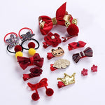 17Pcs/Lot Cute Small Dogs Bows Hair Grooming