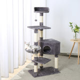 Cat Tree Tower Condo House Scratcher Post Toy