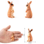 Simulated Zoo Action Figure Farm Rabbit Model