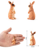Simulated Zoo Action Figure Farm Rabbit Model