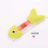 New Fish Shape Cat Toys With Naturl Catnip Stick