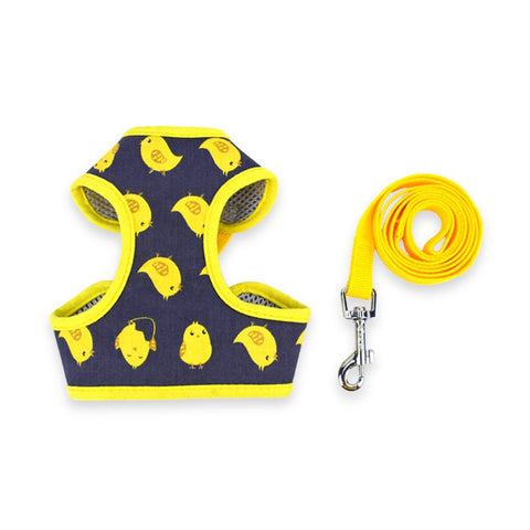 Dog Vest Cartoon Animal Leash