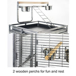 Bird Cage Parrot Luxury Large