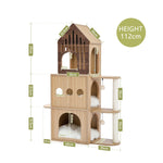 Tower Climb Activity Tree Scratcher Play House