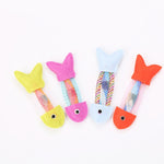 New Fish Shape Cat Toys With Naturl Catnip Stick