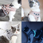 Harness Reflective Puppy Kitten Collars