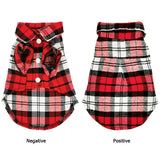 Dog Shirts British Style Plaid Pet Dog Clothes for Small Dogs Cotton Puppy Cat Clothing French Bulldog Vest Chihuahua