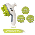 Pet Shower Head Bath Brush