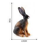 Simulated Zoo Action Figure Farm Rabbit Model