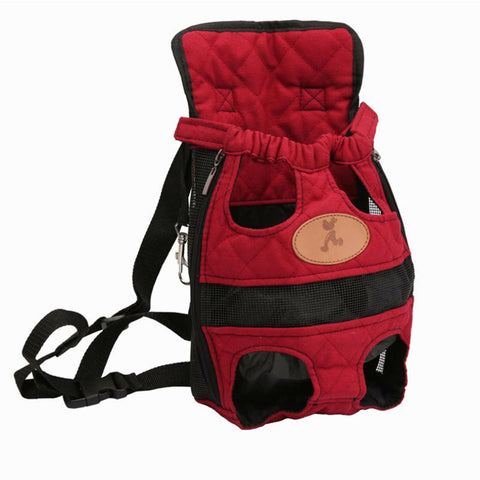 Oxford Cloth Dog Chest Backpack Fashion Design