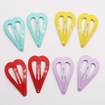 100PCS Snap Clips No Slip Metal Hair