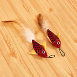 Stick Feather Wand Toys Cat Interactive