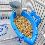 Bird Baths Tub Parrot Cage Hanging Bathing