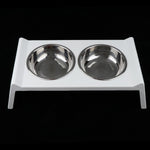 Stainless Steel 2 Pet Feeder