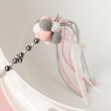 Cat Teaser Wand Beaded Teaser Stick