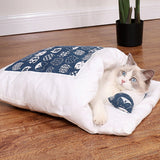 Removable Dog Cat Bed Sleeping Bag