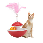 HILIFE Interactive Cat Scratcher Toy Feather