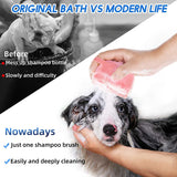 Pet Bath Brush Massage Comb