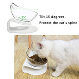 Non-slip Cat Bowl With Raised Stand