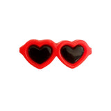 New Pet Lovely Heart Sunglasses Hairpins