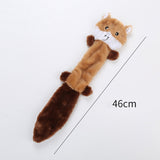 Funny Plush Pets Squeaky Toys Animal Shape Soft Small Medium Puppy Dogs Chew Internective Toy Pet Products Accessories