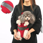 Oxford Cloth Dog Chest Backpack Fashion Design