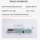 6 Style Pet Bowl Automatic Feeder