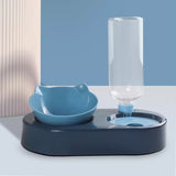 New 2-in-1 Cat Bowl Water Dispenser