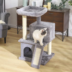 6 Kinds Cat Toy Scratching Post Wood Climbing Tree