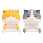 Cute Cat Toilet Paper Holder for Roll Cards