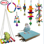 Combination Parrot Bird Toys Accessories