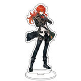 Anime Figure Genshin Impact Diluc Venti Klee Zhongli Cosplay Acrylic Stand Model Plate Desk Decor Standing Sign Keychain Gifts