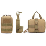 Tactical Dog Harness Bag Set Durable Pet Pocket