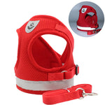 Dog Harness And Leash Set Reflective