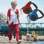 3M Retractable Dog Leash for Outdoor Walking