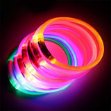 Led Usb Pet  Night Luminous Charge Collar