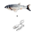 Electric Cat Toy 3D Fish USB Charging