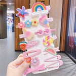 14Pcs Little Girls Princess Hairpins,