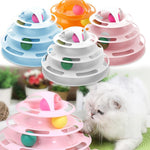 4 Layer Creative  Pet Tower Tracks Toy