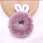 Sweet Imitation Rabbit Fur Rabbit Ears Elastic