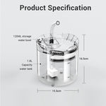 2L Intelligent Cat Water Fountain With Faucet