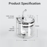 2L Intelligent Cat Water Fountain With Faucet