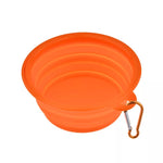 Dog Travel Silicone Bowl Portable Foldable