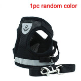 Dog Harness And Leash Set Reflective