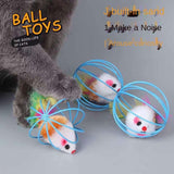 1pc Cat Toy Stick Feather Wand With Bell